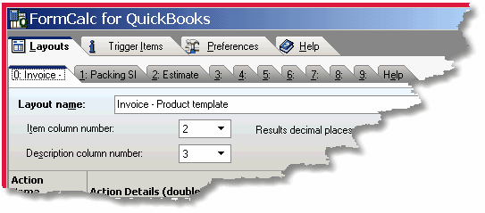 FormCalc for QuickBooks